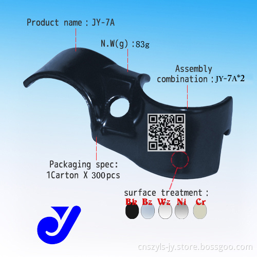 Tube Fittings Clamp Joint for Lean Pipe Combinations (JY-7A)